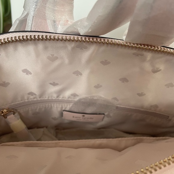kate spade Pale Pink Saffiano Leather Backpack